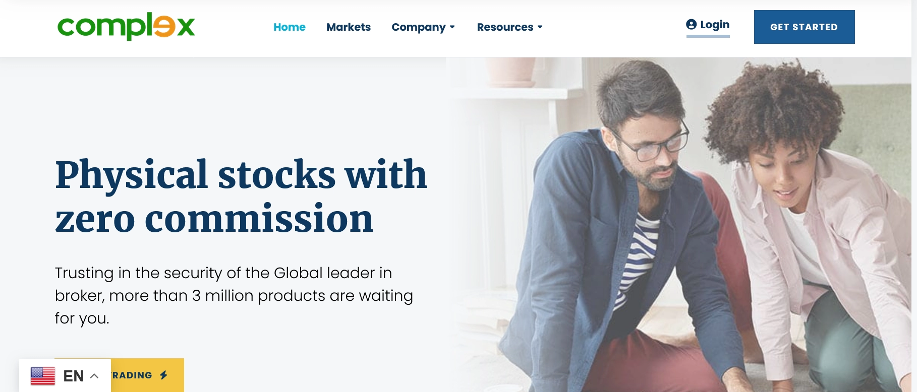Complex– Advanced Trading & Investment Platform with NFTs, Copy Trading & Signal Website