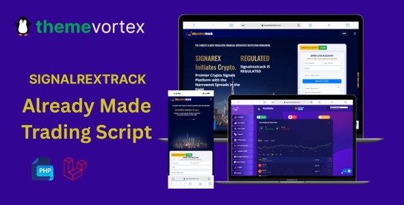 SignlRextrack - Crypto Trading Website